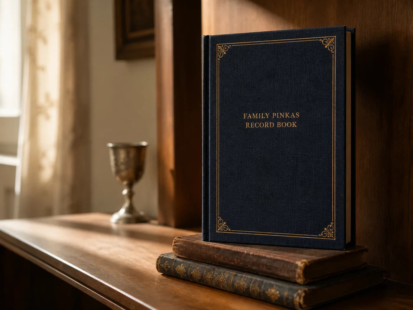 A family record book preserved with its history